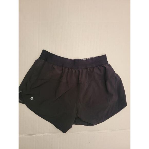 Lululemon Shorts 10 Go The Distance Biggie So Fly Butterfly Pizzaz Multi Black - Picture 9 of 12